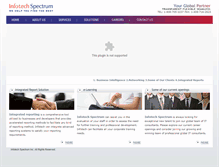 Tablet Screenshot of infotechspectrum.com